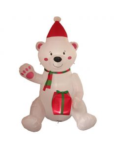 Selection Inflatable Christmas Bear or Gingerbread Figure 1.8 m / 6&#039;