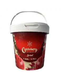 Creamery Novelties Sorrel Ice Cream 3.78 L / 127.8 oz