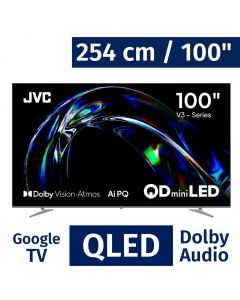 JVC 254 cm / 100&quot; Inches Smart FHD QLED Google TV LT-100KM958