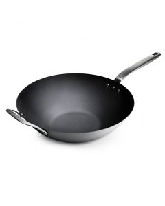 Tramontina Carbon Steel Wok 35.5 cm / 14&quot;
