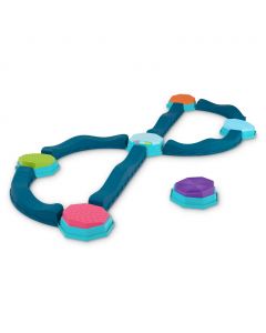 B Toys Toys Balance &amp; Groove Set Musical Balance Beams BX2473PPZ