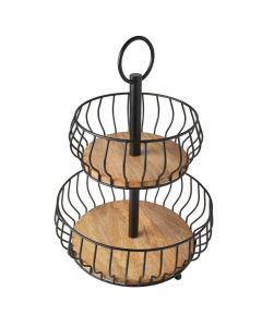 Mikasa 2-Tier Kitchen Storage Basket