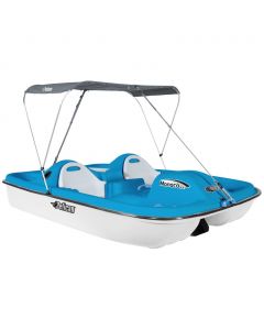 Pelican 4-Person Pedal Recreational Boat with Canopy