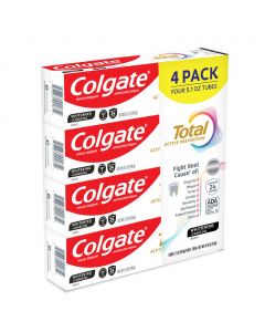 Colgate Total Toothpaste with Fluoride Activated Charcoal 4 Units / 144 g
