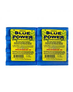 Blue Power Laundry Bar Soap 24 Units / 130 g / 4.58 oz