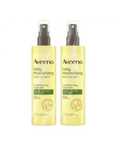 Aveeno Daily Hydrating Body Oil Mist 2 Units / 200 mL / 6.7 oz