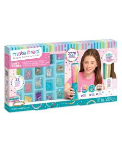 Make It Real Bracelet Crafts Set 3 118 Pieces