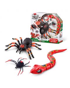 Robo Alive Spiders &amp; Snake Motion Toy Set