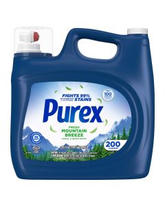 Purex Fresh Mountain Breeze Liquid Laundry Detergent 200 Loads / 6.65 L / 225 oz