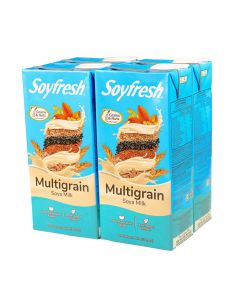 Soyfresh Multigrain Soy Milk 4 Units / 1 L / 33.8 oz