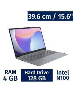 Lenovo 39.62 cm / 15.6" Inches Laptop iN100 4 Gigabytes / 128 Gigabytes 82XB00HVUS