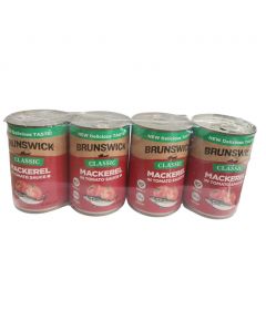 Brunswick Sardines in Tomato Sauce 4 Units / 425 g