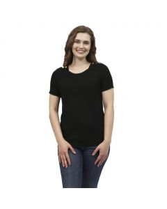 Leo &amp; Nicole Textured Short-Sleeve T-Shirt for Women