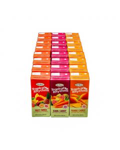 Tropical Rhythms Assorted Flavor Juices 24 Units / 200 mL / 6.76 oz