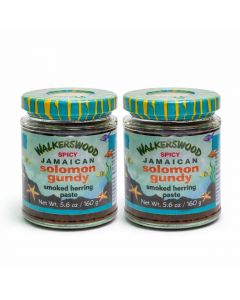 Walkerswood Solomon Gundy Spicy Flavor Smoked Herring Spread 2 Units / 160 g / 5.6 oz