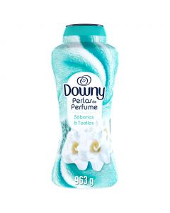 Downy Light Scented Beads for Sheets and Towels, Fresh and Floral Scent, 963 g / 34 oz