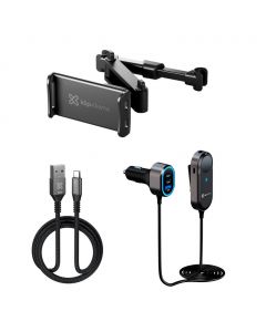 Klip Xtreme 3-in-1 Car Mount and Charging Kit
