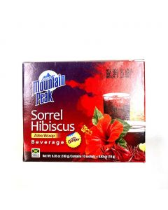 Mountain Peak Instant Hibiscus Drink with Ginger 10 Units / 18 g