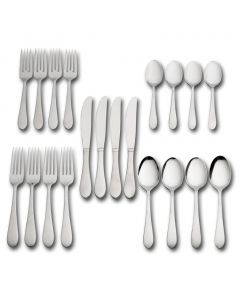 Gourmet Basics Stainless Steel Flatware Set 20 Pieces