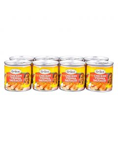 Grace Hot and Spicy Vienna Sausages in Can 6 Units / 114 g