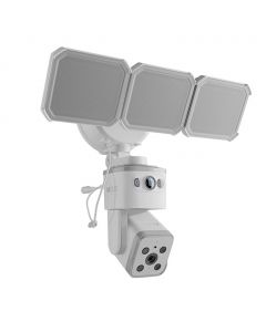 Nexxt Solutions Outdoor Security Camera with Floodlight and Dual Lens 2K QHD