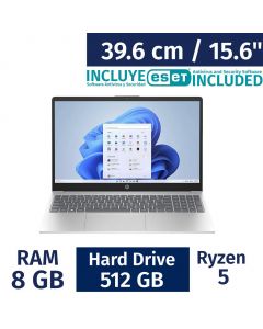 HP 39.6 cm / 15.6&quot; Touchscreen Laptop AMD Ryzen 5 / 8 GB / 512 GB SSD 15-fc0146dx + ESET Antivirus