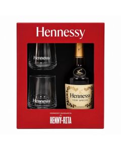 Hennessy Very Special Cognac 700 mL + 2 Glasses