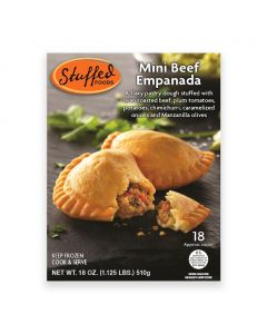 Stuffed Foods Frozen Mini Beef Patty 18 Units / 28.3 g / 1 oz