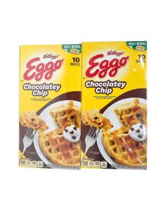 Eggo Chocolatey Chip Waffles 2 Pack / 349 g / 12.3 oz