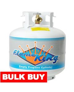 Flame King Empty Refillable Propane Cylinder 9 kg / 20 lb