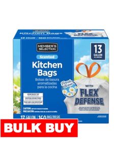 Selection Kitchen Trash Bag 160 Units / 49 L / 13 gal