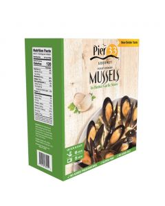 Pier 33 Mussels in Butter and Garlic Sauce 1.36 kg / 3 lb