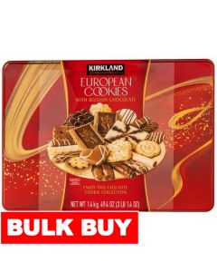 Kirkland Signature European Sweet Cookies with Belgian Chocolate 1.4 kg / 3 lb