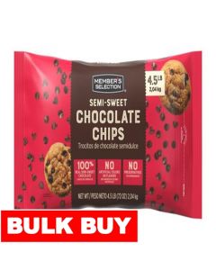 Selection Semi-sweet Chocolate Chips 2.04 kg / 72 oz