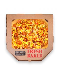 Selection Whole Wheat Pizza of the Month 45.7 cm / 18" Fresh Baked 12 Slices