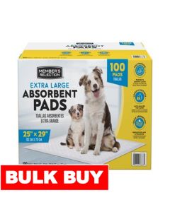 Selection XL Absorbent Pads 100 Units / 66 cm x 76 cm / 25" x 29"