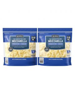 Selection Shredded Mozzarella Cheese 2 Units / 680 g / 1.5 lb