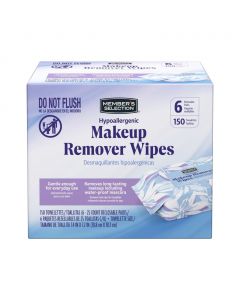 ’s Selection Hypoallergenic Makeup Remover Wipes 6 Units