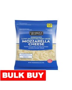 Selection Shredded Mozzarella Cheese 2.26 kg / 5 lb